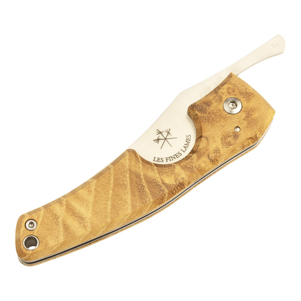 Acacia Burl Petit Cigar Knife, , jrcigars